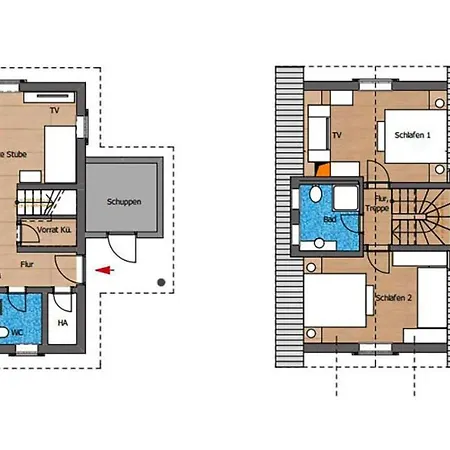 別荘 Semi-detached Houses, *